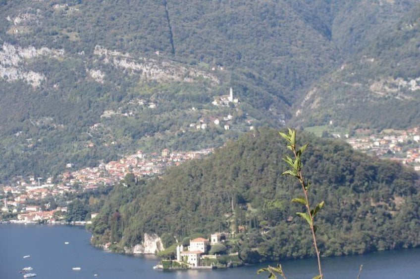 view from Lezzeno