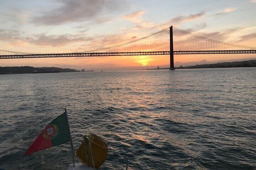 Sunset Boat Tour in Lisbon