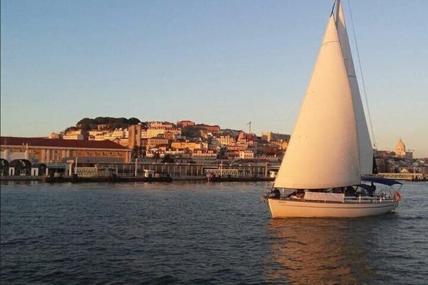 Private Tour: Tagus River Sunset Cruise in Lisbon