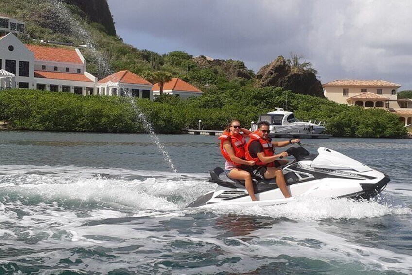 Curacao Snorkel Tour by Jet Ski