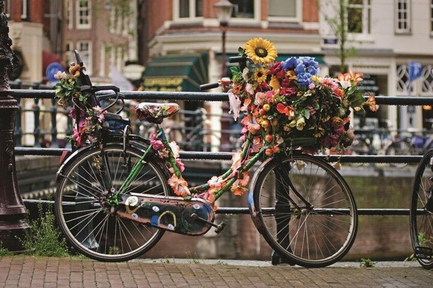 Flower Bike Amsterdam