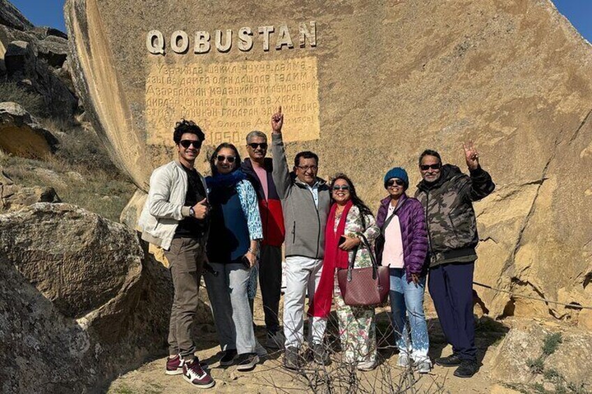 Gobustan & Mud Volcanoes, Fire Temple, Burning Mountain (by TES Tour)