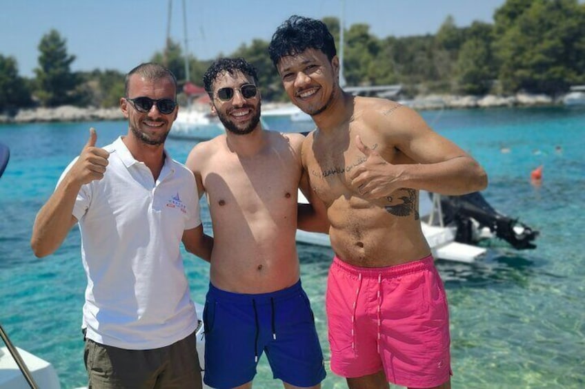 Half Day Speedboat Tour to Three Islands from Trogir