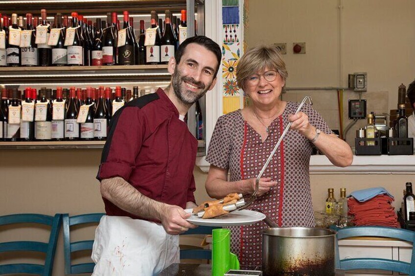 Cannoli Cooking Class in Taormina