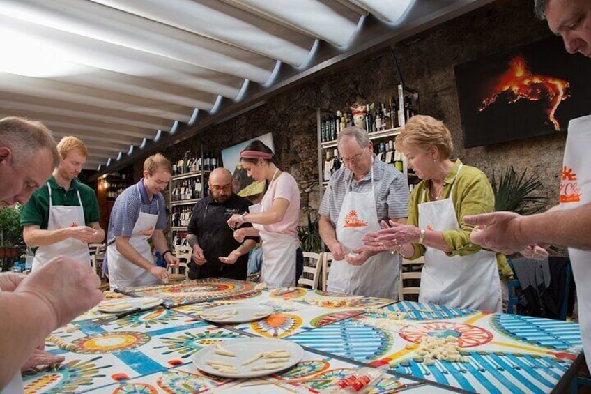 Cooking Class Taormina with Local Food Market Tour