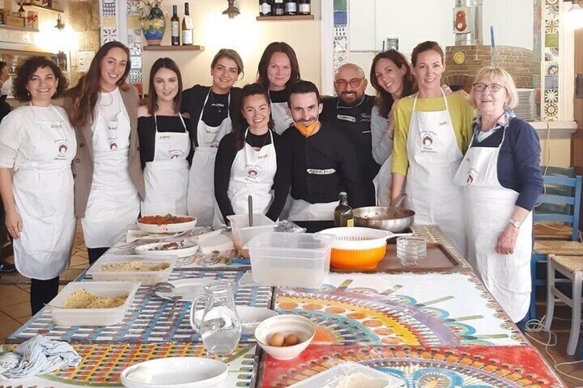 Cooking Class Taormina with Local Food Market Tour