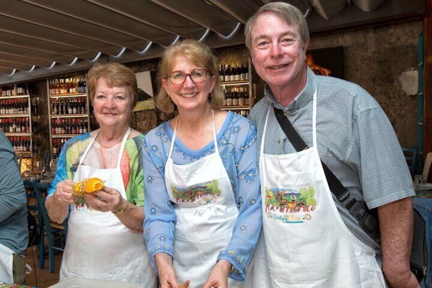 Cooking Class Taormina with Local Food Market Tour