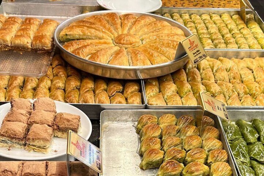 The best baklava in Turkey. 