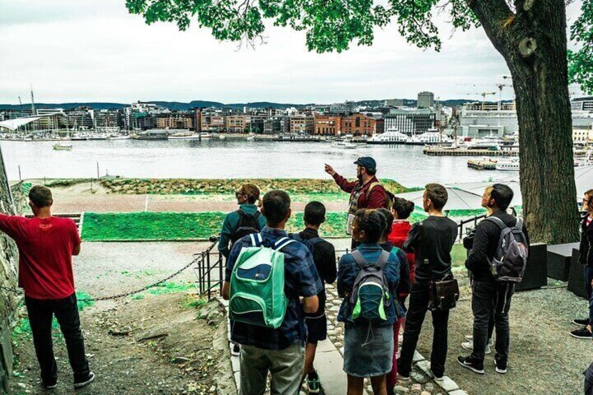 View of the Oslo Fjord from Akershus Fortress