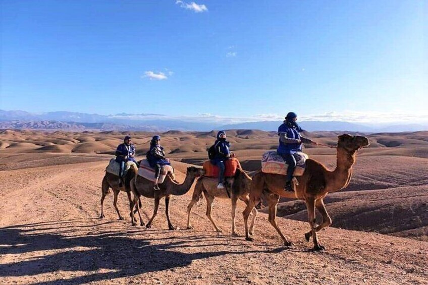 Desert Agafay Luxury Camp Dinner & Magical Views of Atlas