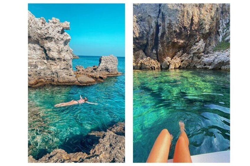 Rhodes Exclusive Swim Cruise with Greek Gourmet Buffet & Drinks