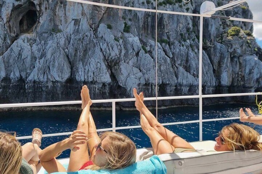 Rhodes Exclusive Swim Cruise with Greek Gourmet Buffet & Drinks
