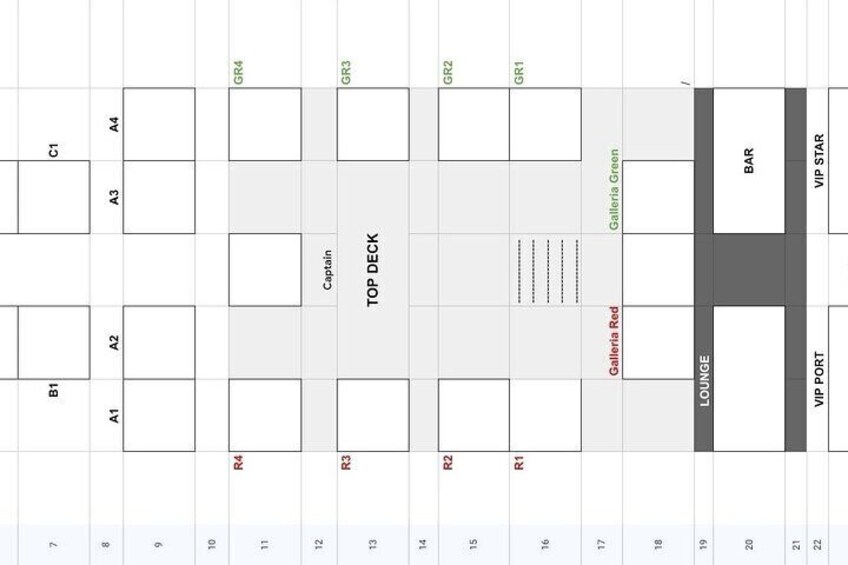 Allocated reserved sitting only. Limited availability