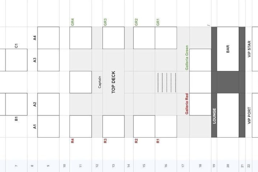 Allocated reserved sitting only. Limited availability