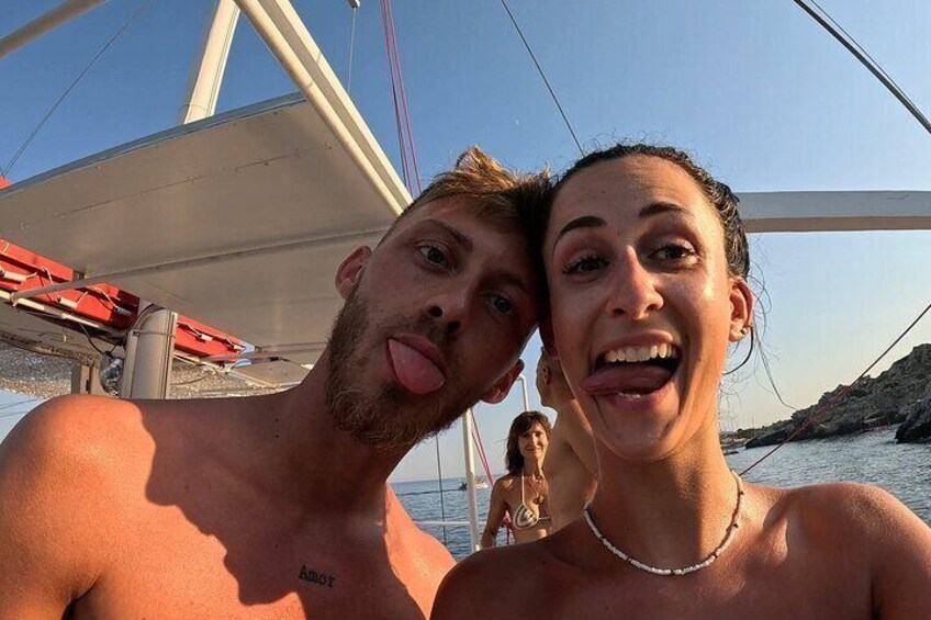 Rhodes Exclusive Sunset Cruise Gourmet Dinner, Drinks Guitar duet