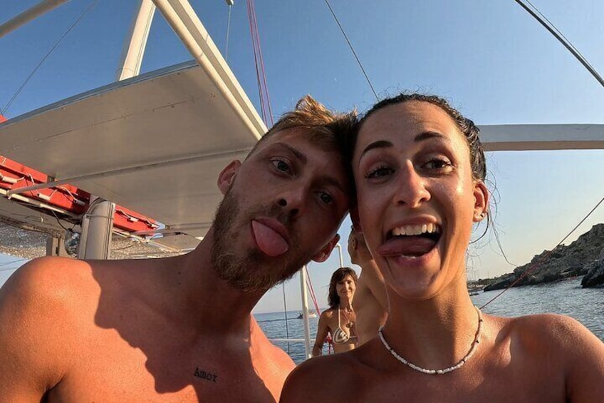 Rhodes Exclusive Sunset Cruise Gourmet Dinner, Drinks Guitar duet