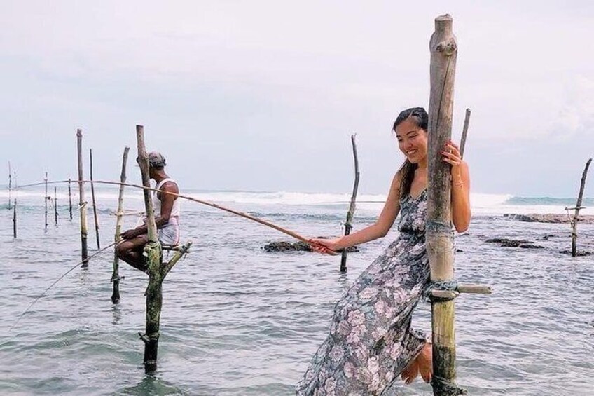 The Ancient Tradition Of Stilt Fishing.