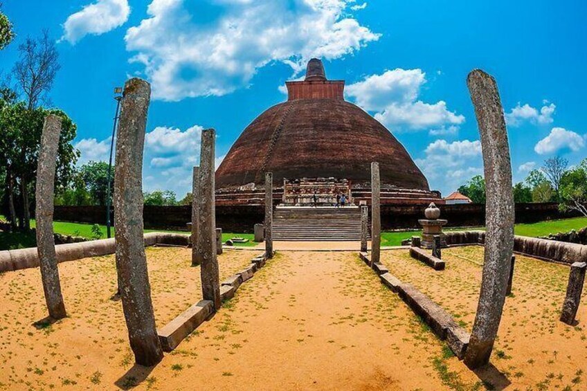 Jetavanaramaya Ancient Place at Anuradhapura, Sri Lanka