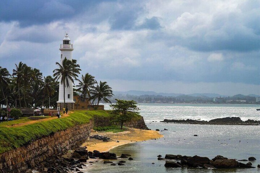 Galle fort and light house with Marvelous sea view