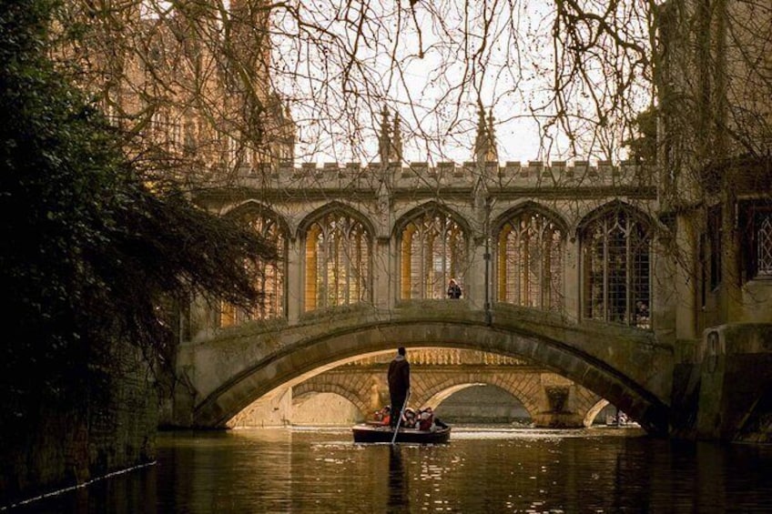 Show item 1 of 6. Shared Punting Tour in Cambridge