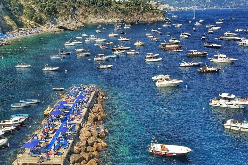 See the beauty of the Amalfi Coast on a private boat excursion