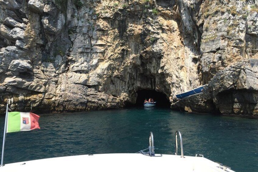 See the little grottoes along the Amalfi Coast