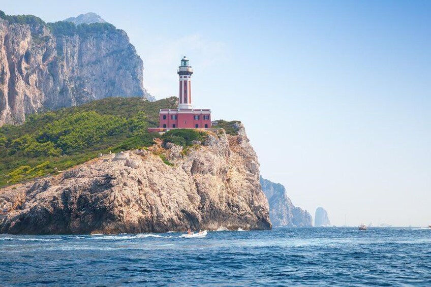 Enjoy a private boat cruise from Sorrento to Capri