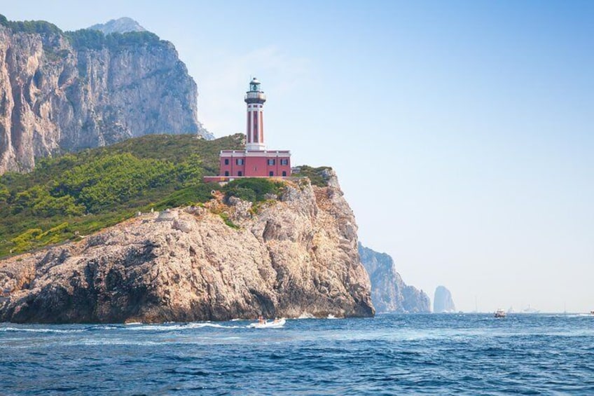 Enjoy a private boat cruise from Sorrento to Capri