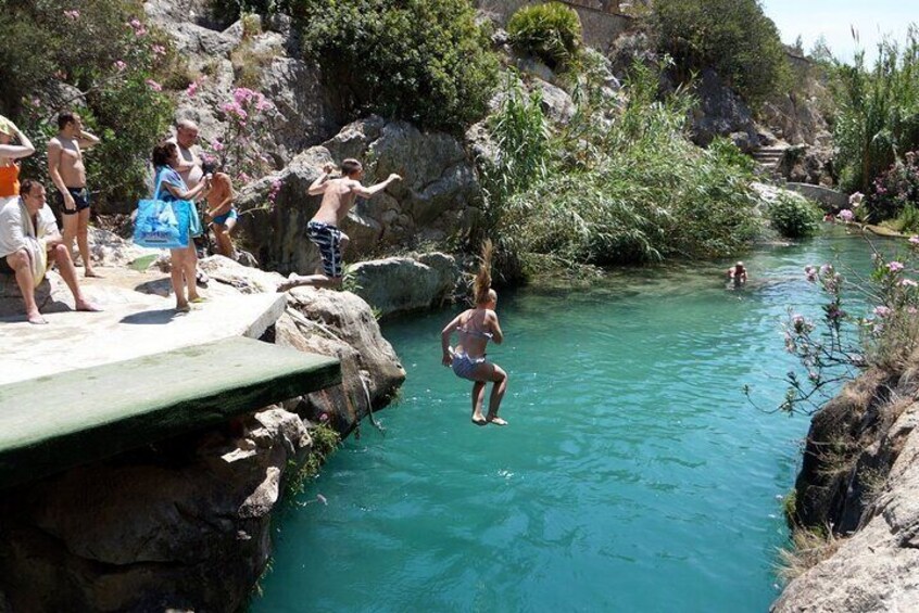 Algar waterfalls