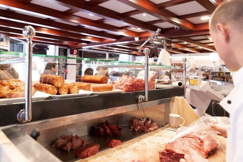 All food stops are small and often family owned businesses that have been around for over 100 years.