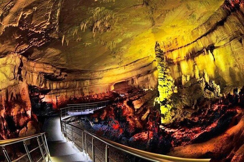 Martvili Canyon, Prometheus Caves & Bagrati Church Private Tour