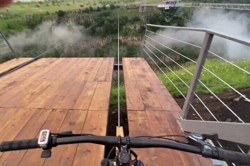 Dashbashi Canyon, Glass Bridge, Bicycle Zip Line, Swing, Private Full Day Tour