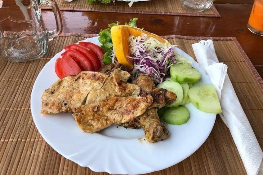 Meat menu