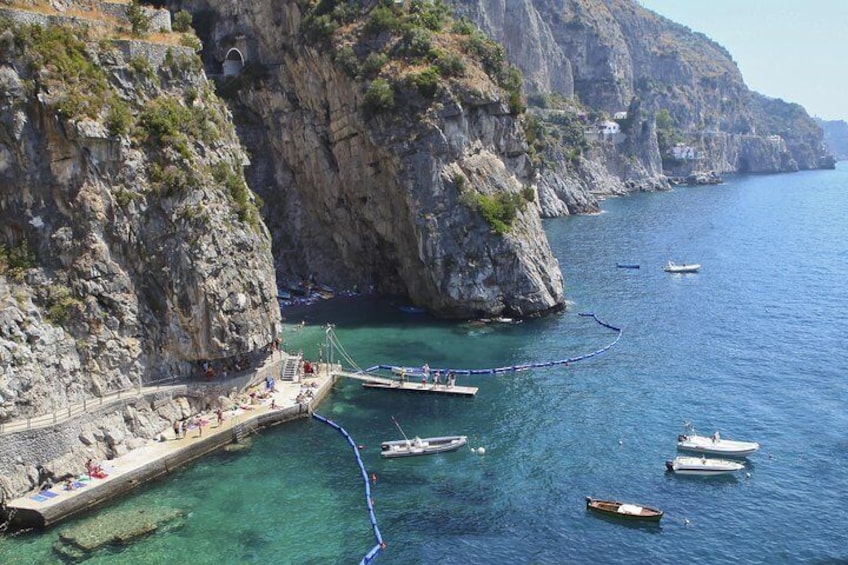 Small-group boat tour of Amalfi Coast from Positano