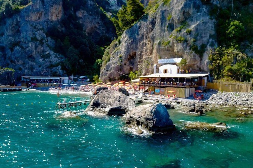 Private Beach Santa Croce with Da Teresa Restaurant (only accessible by boat)