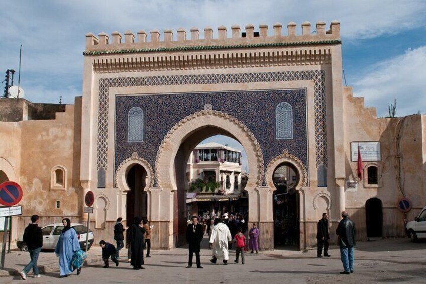 Bab Boujloud (The blue gate)