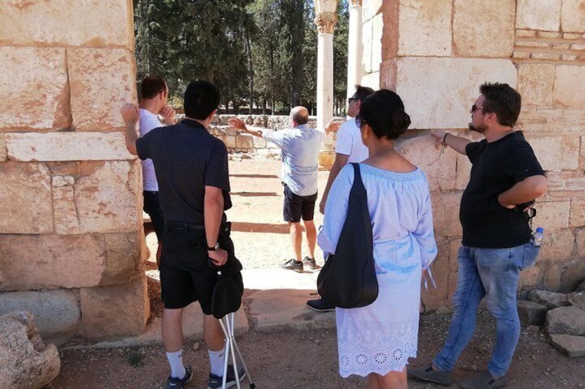 Small Group Tours to Baalbek, Anjar & Chateau Ksara with lunch and Tickets