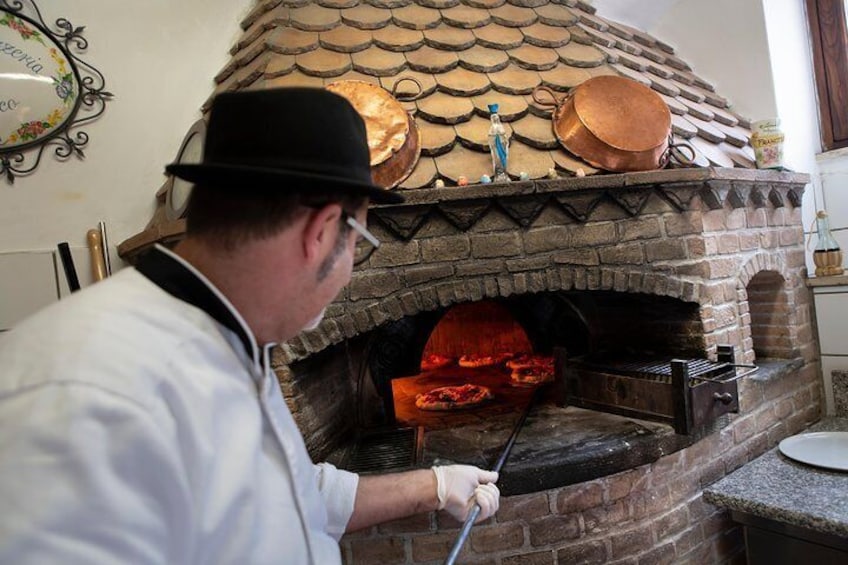 Traditional wood-burning ovens are a must to capture the authentic tastes of Schiazzano.