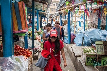 Wandeling door de stad La Paz, met inbegrip van historische straten