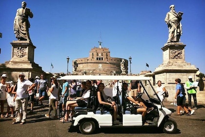 Tour privato del carrello da golf di Roma