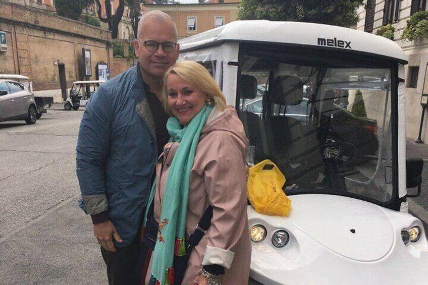 Rome Golf Cart Private Tour