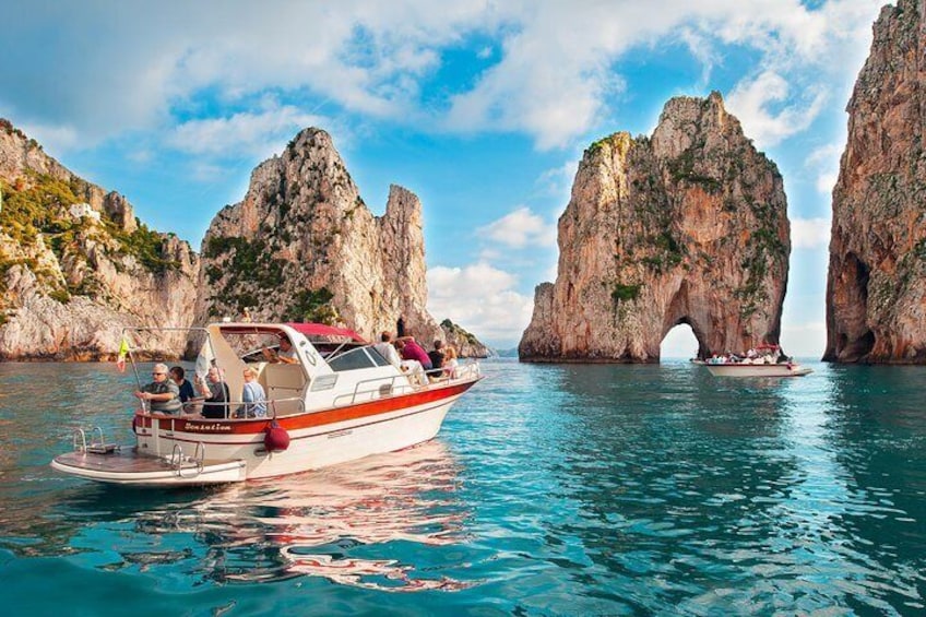 Small-group boat tour to Capri from Sorrento