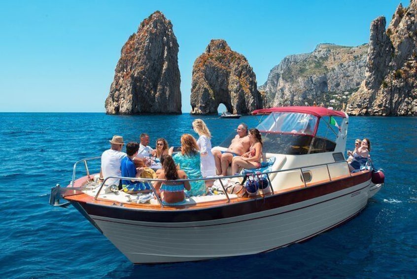 Capri Boat Tour Cruise from Sorrento