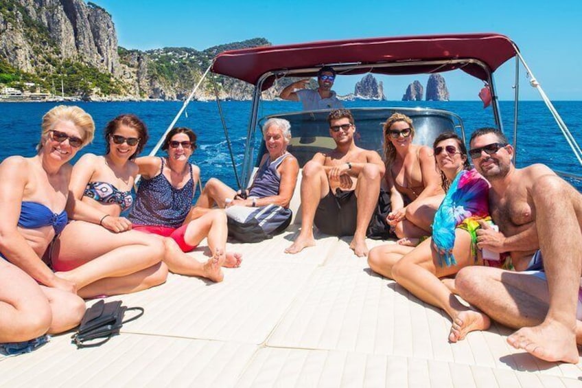 Capri Boat Tour Cruise from Sorrento