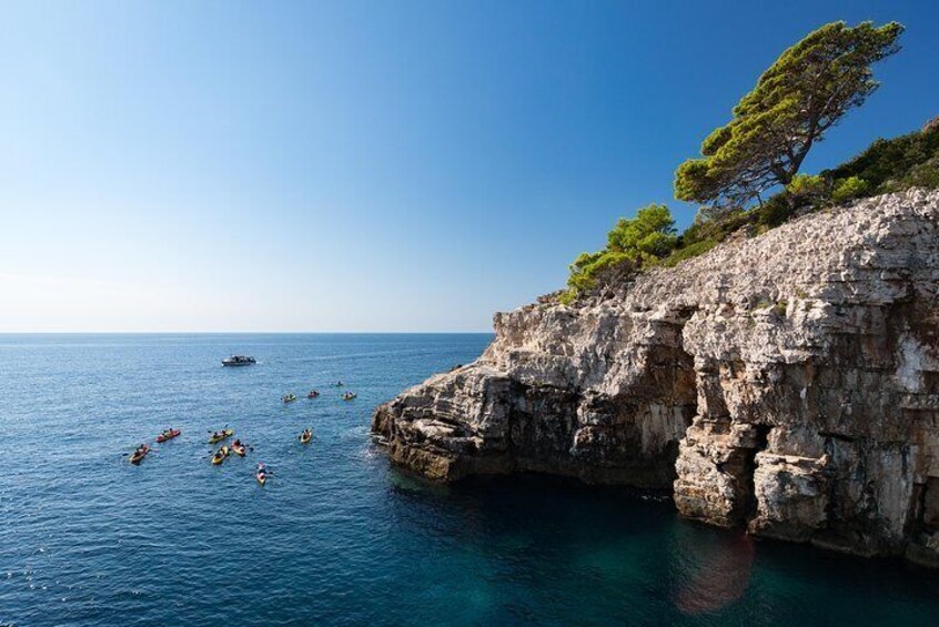 Enjoy the beautiful and natural settings around Lokrum Island.