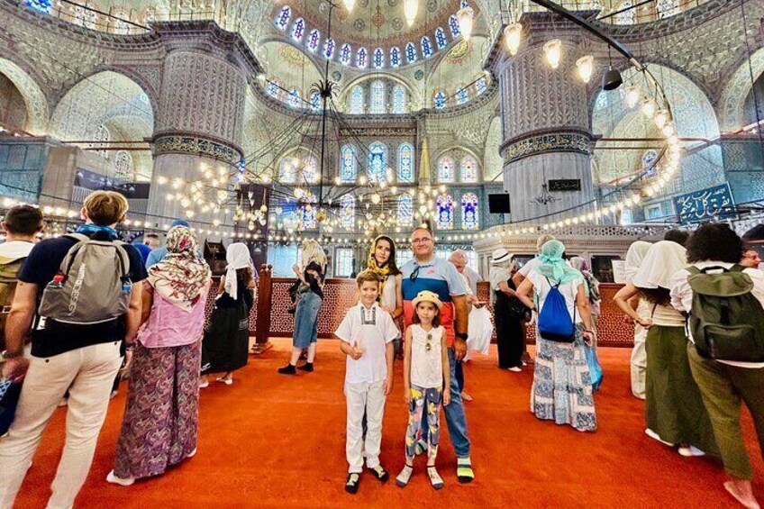 Topkapi Palace with Harem and Blue Mosque Guided Tour