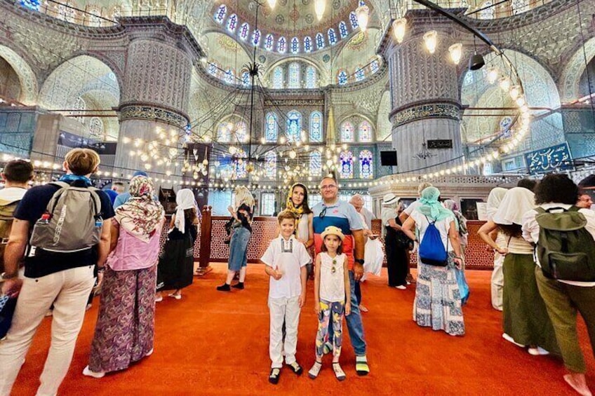 Topkapi Palace with Harem and Blue Mosque Guided Tour