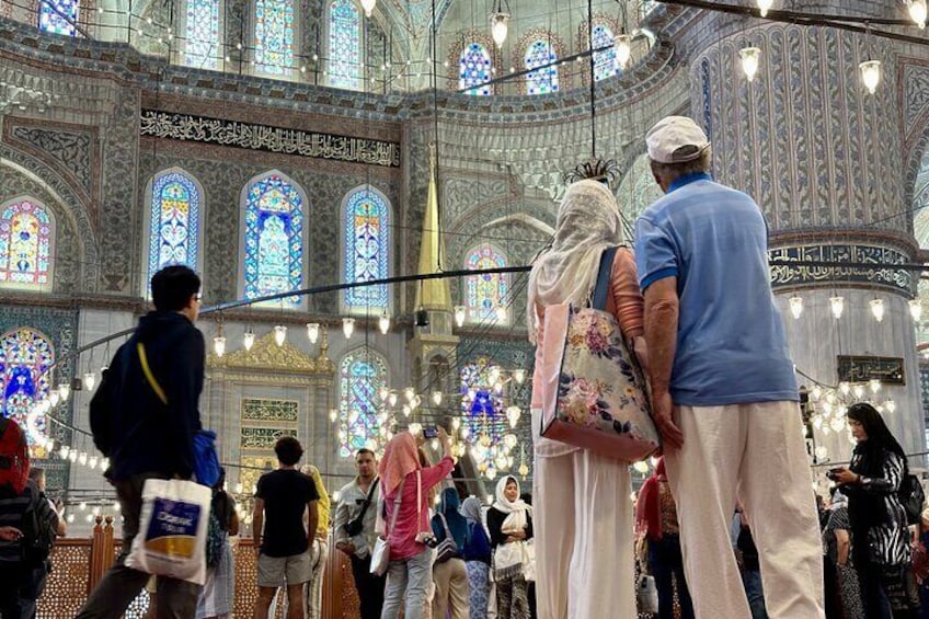 Istanbul Old City: Basilica Cistern - Blue Mosque - Grand Bazaar