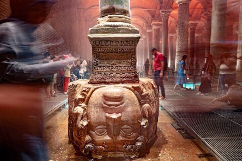 Istanbul Old City: Basilica Cistern - Blue Mosque - Grand Bazaar