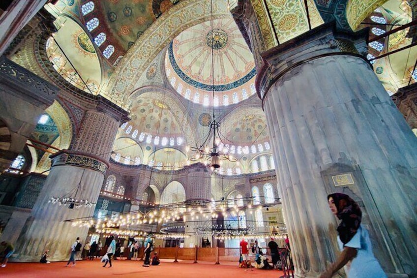 Istanbul Old City: Basilica Cistern - Blue Mosque - Grand Bazaar
